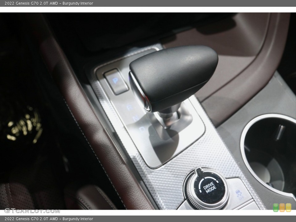 Burgundy Interior Transmission for the 2022 Genesis G70 2.0T AWD #146020481