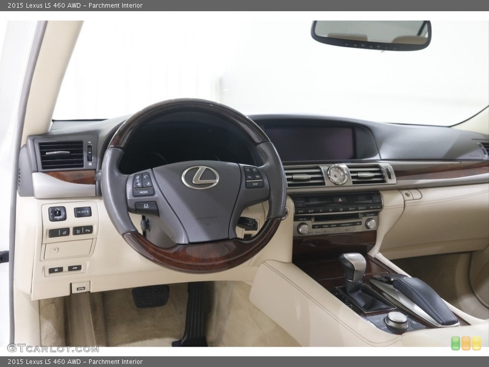 Parchment Interior Dashboard for the 2015 Lexus LS 460 AWD #146021120
