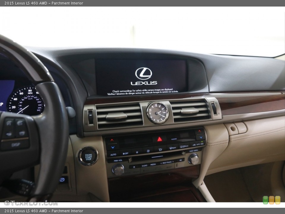 Parchment Interior Controls for the 2015 Lexus LS 460 AWD #146021177