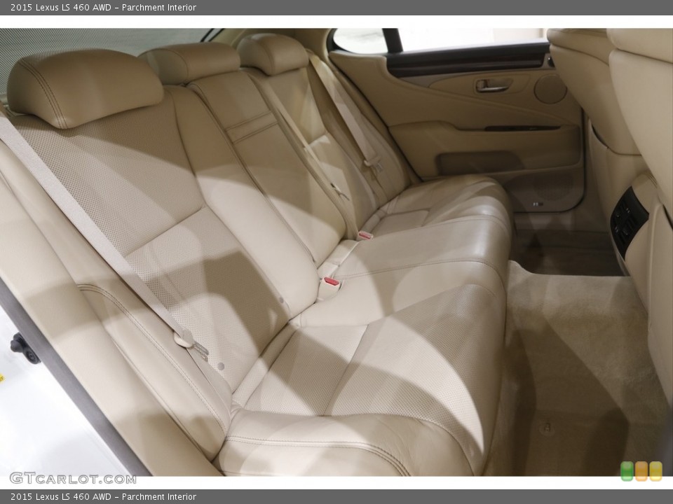Parchment Interior Rear Seat for the 2015 Lexus LS 460 AWD #146021360