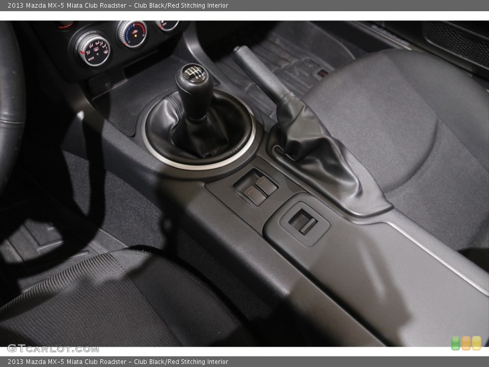 Club Black/Red Stitching Interior Transmission for the 2013 Mazda MX-5 Miata Club Roadster #146021992