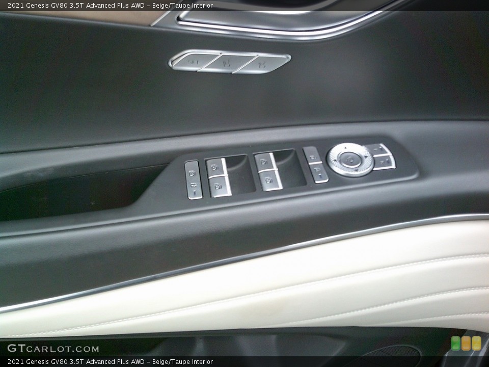 Beige/Taupe Interior Door Panel for the 2021 Genesis GV80 3.5T Advanced Plus AWD #146023232