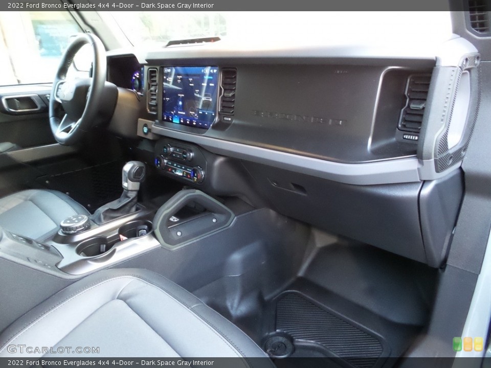 Dark Space Gray Interior Dashboard for the 2022 Ford Bronco Everglades 4x4 4-Door #146024615