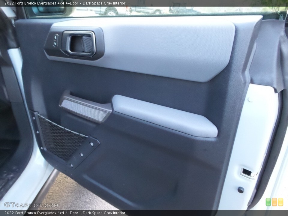 Dark Space Gray Interior Door Panel for the 2022 Ford Bronco Everglades 4x4 4-Door #146024636