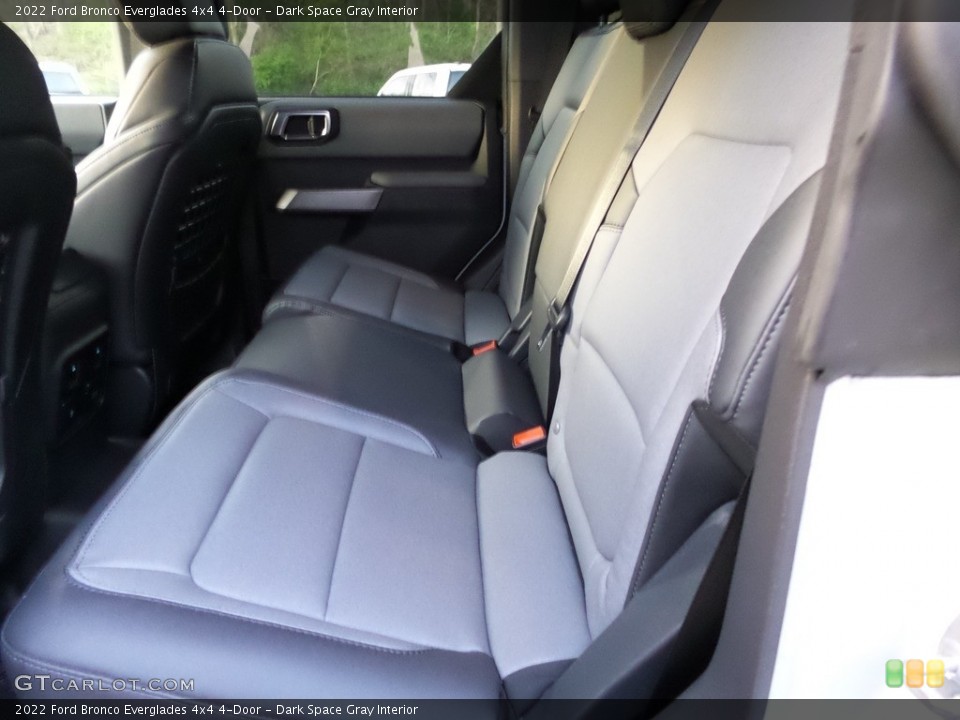 Dark Space Gray Interior Rear Seat for the 2022 Ford Bronco Everglades 4x4 4-Door #146024702