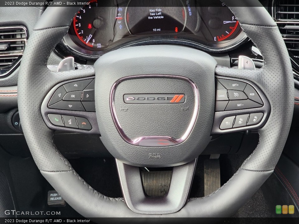 Black Interior Steering Wheel for the 2023 Dodge Durango R/T AWD #146025491