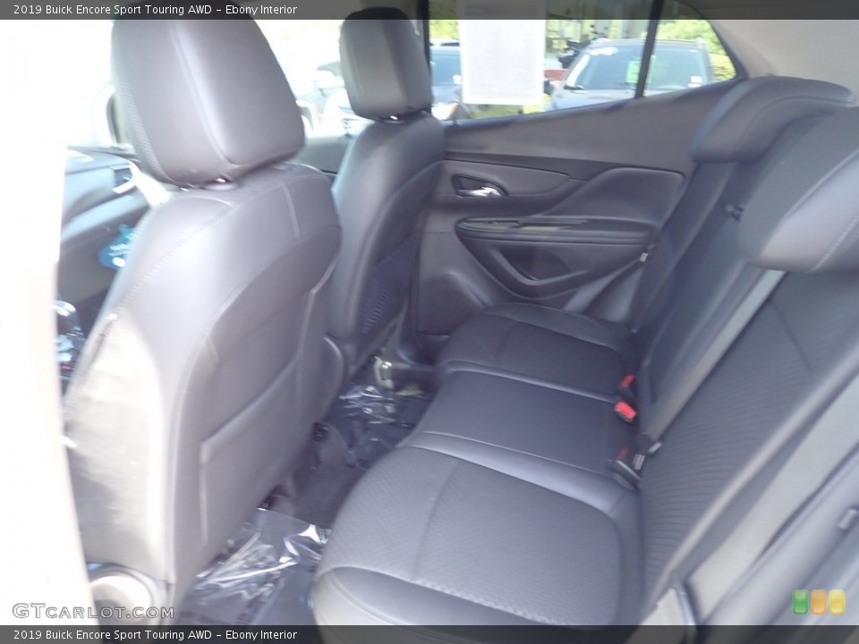 Ebony Interior Rear Seat for the 2019 Buick Encore Sport Touring AWD #146025686