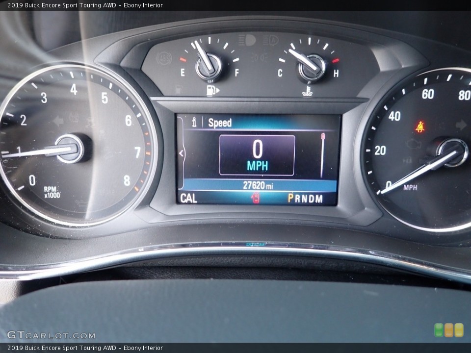 Ebony Interior Gauges for the 2019 Buick Encore Sport Touring AWD #146025830