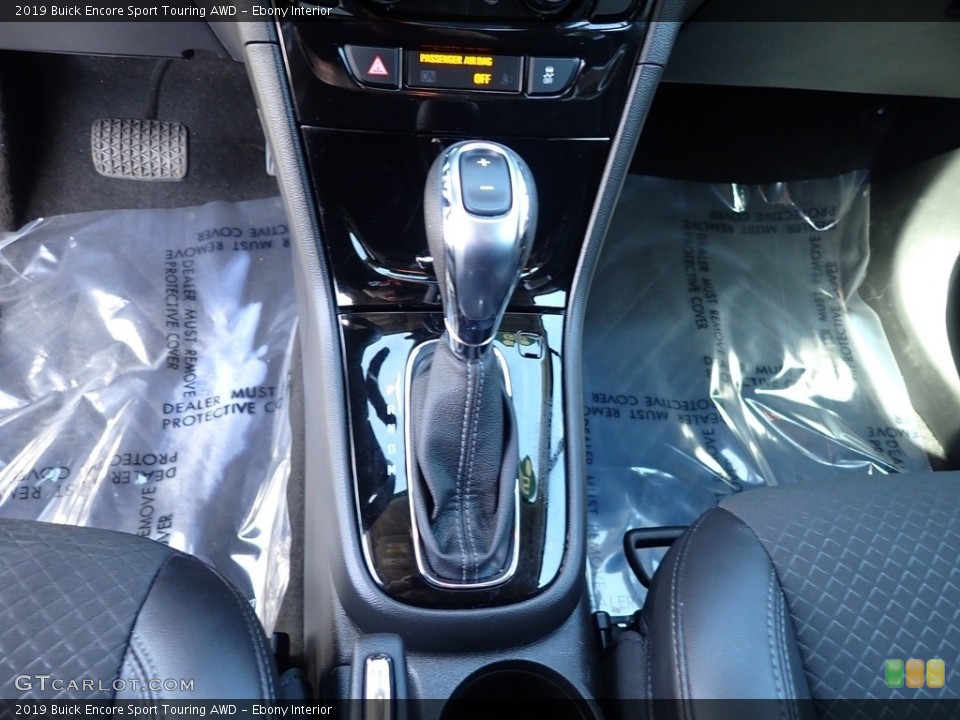 Ebony Interior Transmission for the 2019 Buick Encore Sport Touring AWD #146025860
