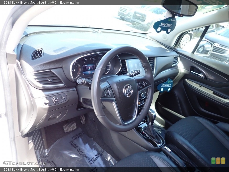 Ebony Interior Dashboard for the 2019 Buick Encore Sport Touring AWD #146025910