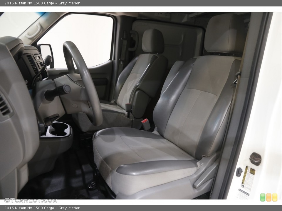 Gray 2016 Nissan NV Interiors
