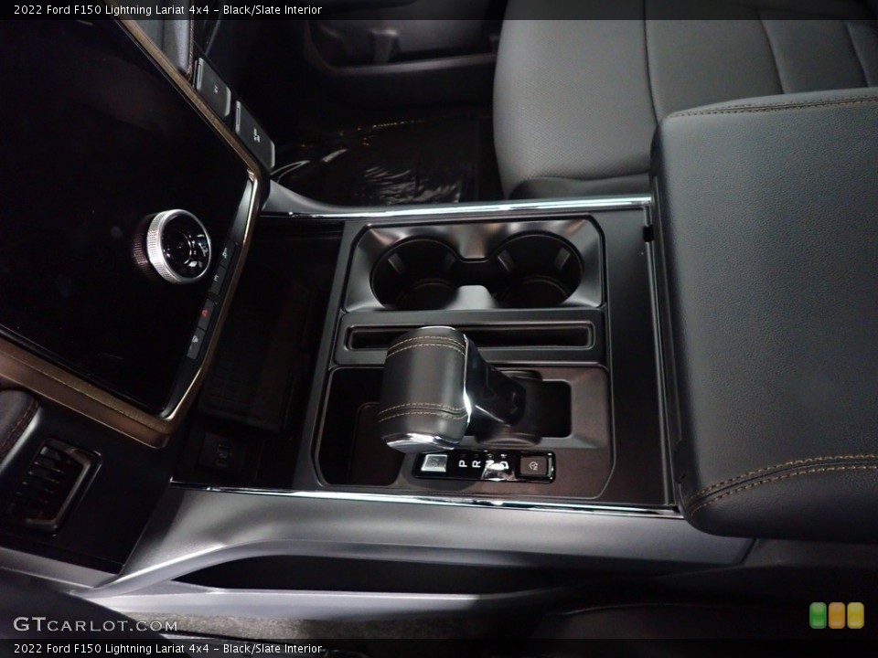 Black/Slate Interior Transmission for the 2022 Ford F150 Lightning Lariat 4x4 #146026580