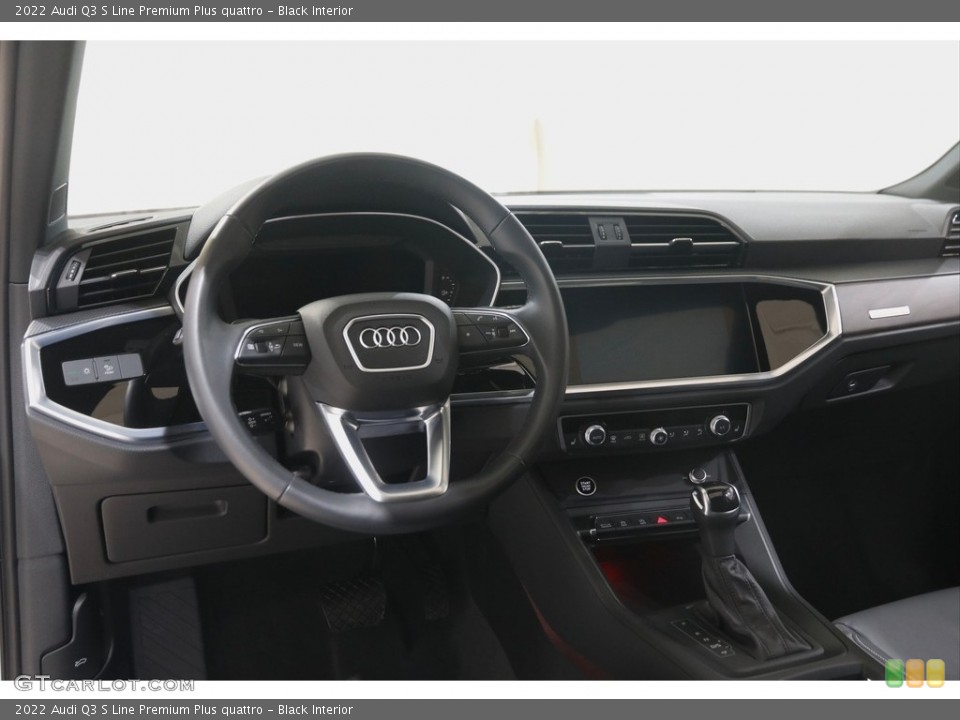 Black Interior Dashboard for the 2022 Audi Q3 S Line Premium Plus quattro #146027366