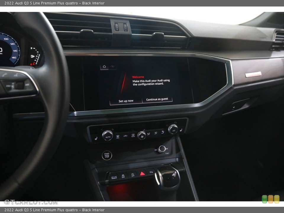 Black Interior Controls for the 2022 Audi Q3 S Line Premium Plus quattro #146027423