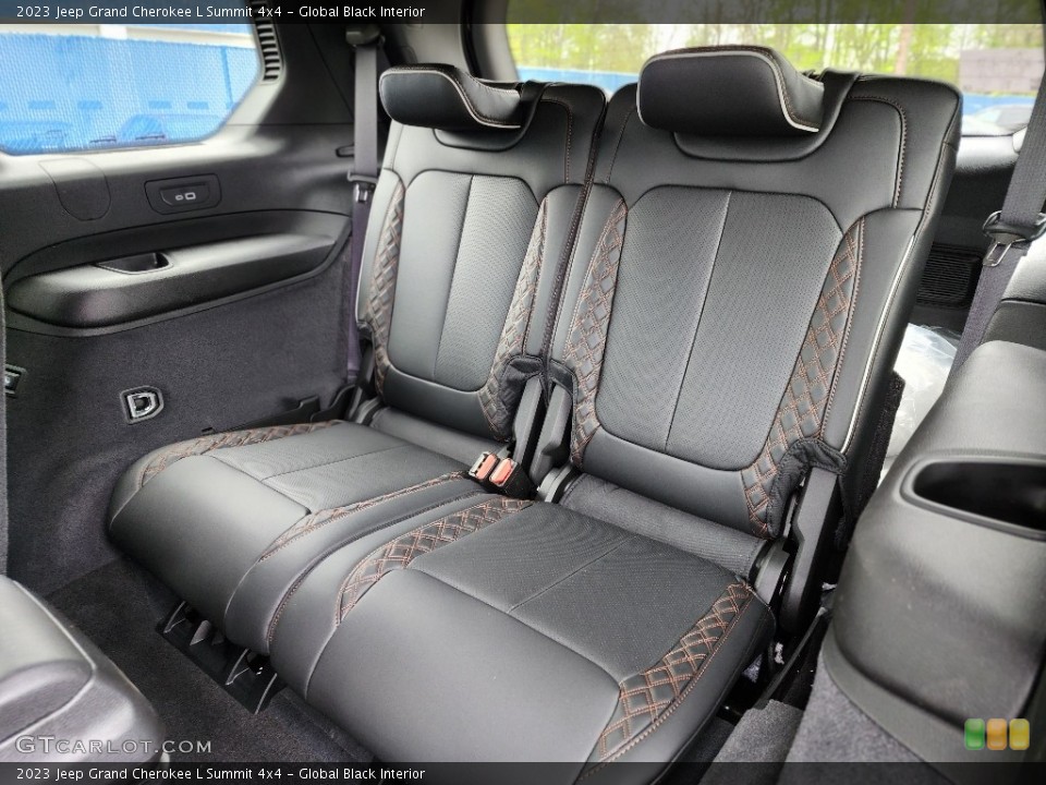 Global Black Interior Rear Seat for the 2023 Jeep Grand Cherokee L Summit 4x4 #146027426