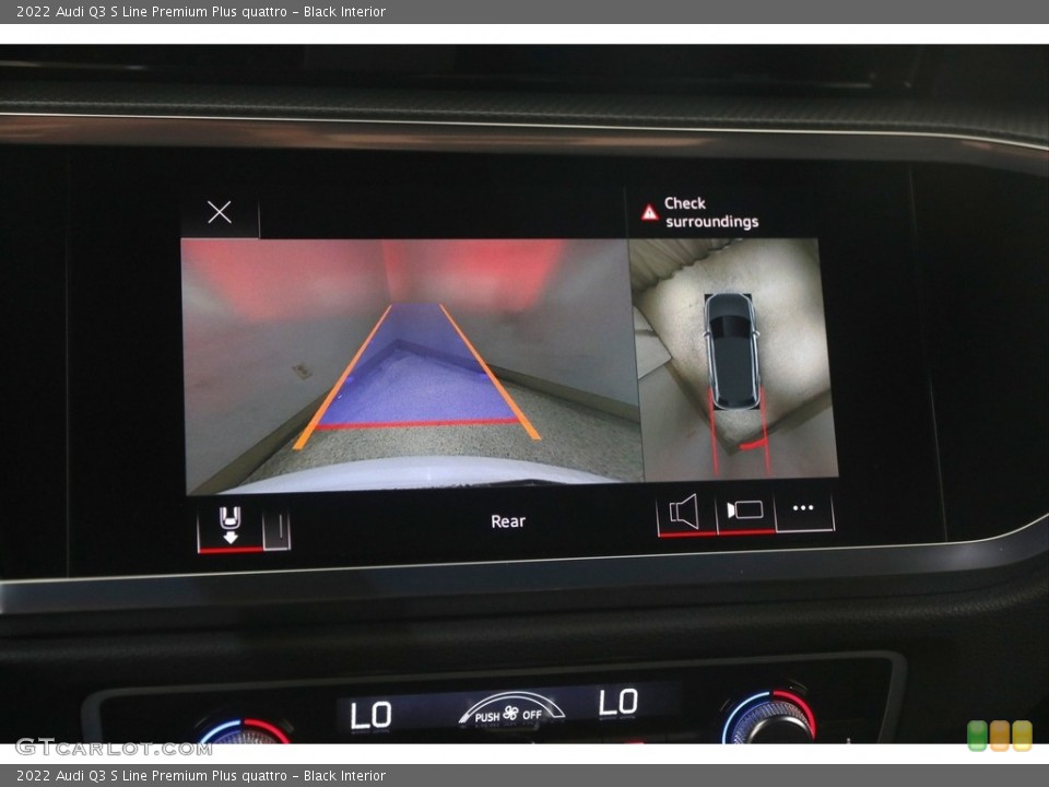 Black Interior Controls for the 2022 Audi Q3 S Line Premium Plus quattro #146027521