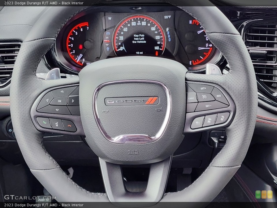 Black Interior Steering Wheel for the 2023 Dodge Durango R/T AWD #146027969
