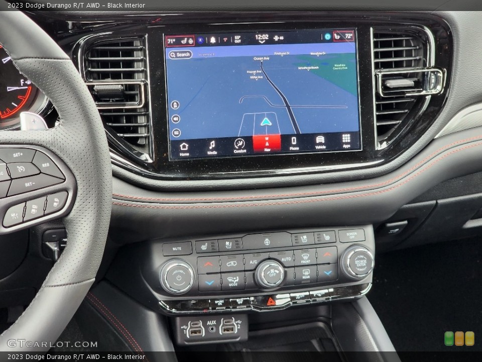 Black Interior Navigation for the 2023 Dodge Durango R/T AWD #146028020