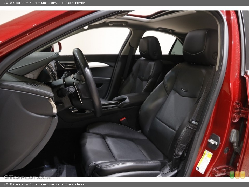 Jet Black Interior Front Seat for the 2018 Cadillac ATS Premium Luxury #146028833