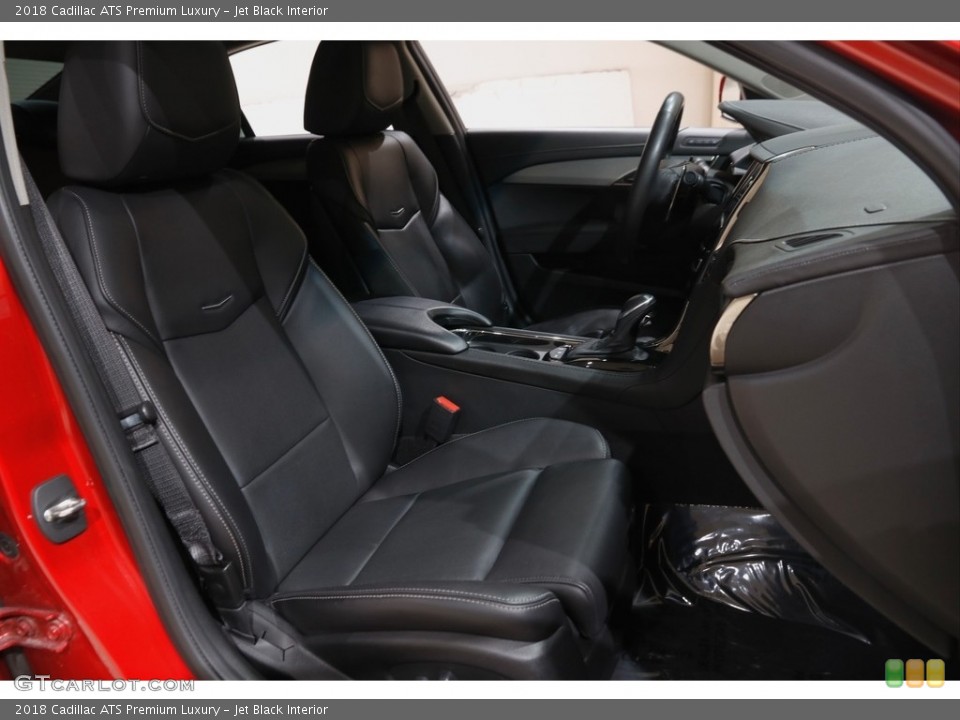 Jet Black Interior Photo for the 2018 Cadillac ATS Premium Luxury #146029055