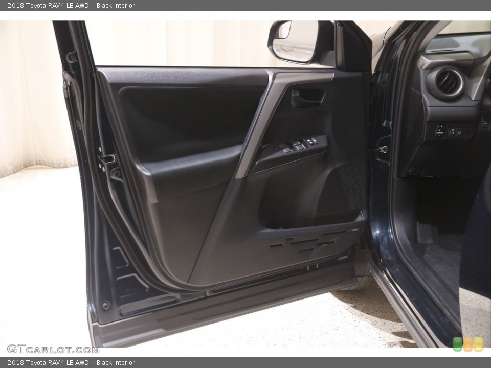 Black Interior Door Panel for the 2018 Toyota RAV4 LE AWD #146030048