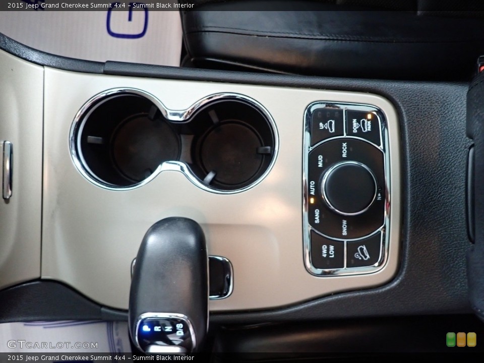 Summit Black Interior Controls for the 2015 Jeep Grand Cherokee Summit 4x4 #146030133