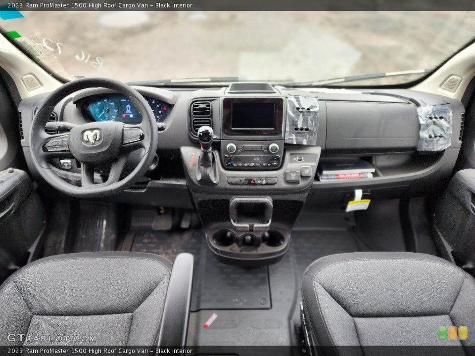 Black Interior Photo for the 2023 Ram ProMaster 1500 High Roof Cargo Van #146030396