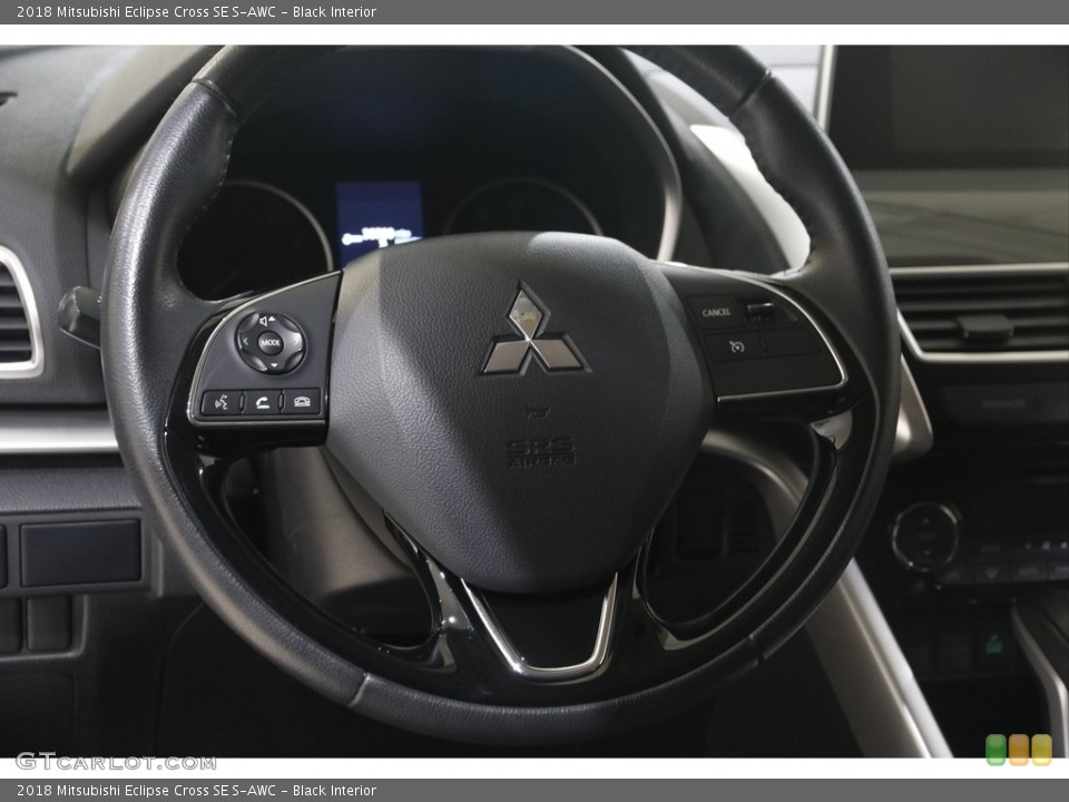 Black Interior Steering Wheel for the 2018 Mitsubishi Eclipse Cross SE S-AWC #146030458