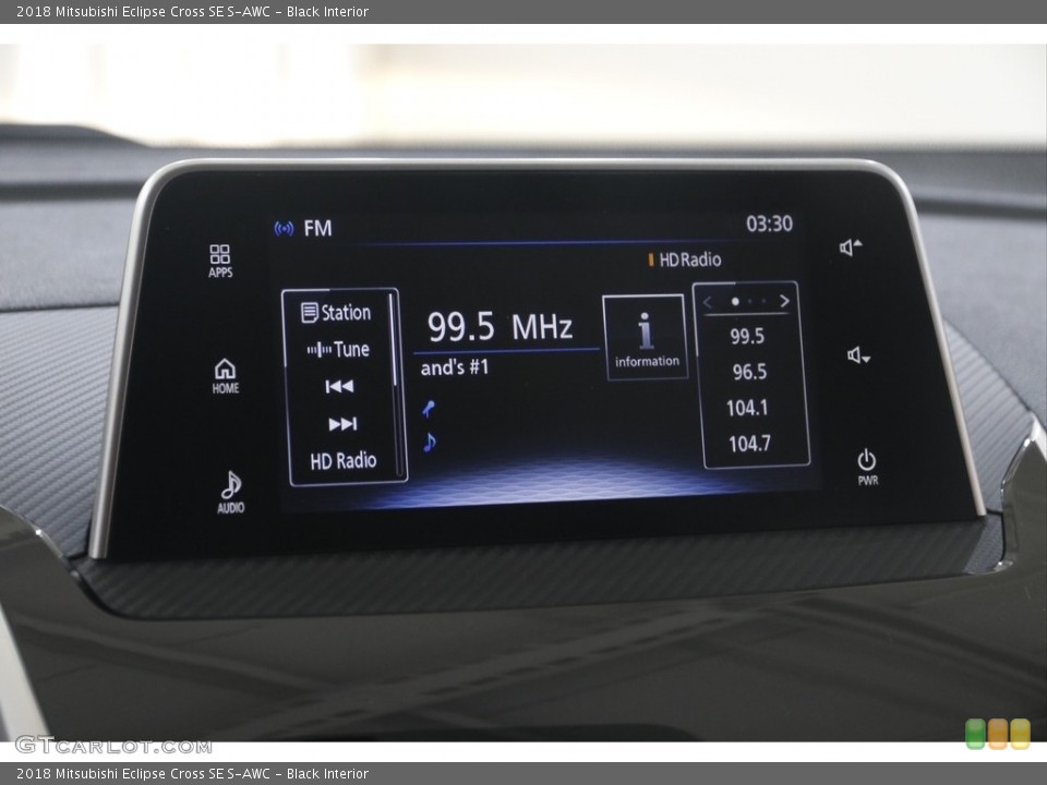 Black Interior Audio System for the 2018 Mitsubishi Eclipse Cross SE S-AWC #146030510