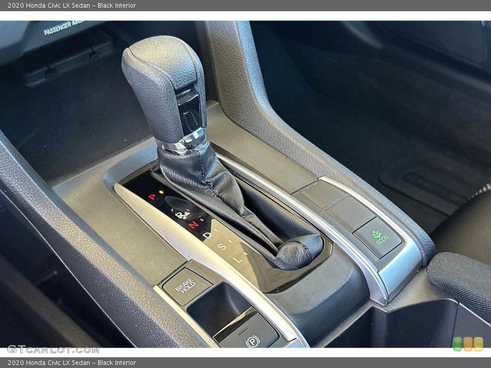 Black Interior Transmission for the 2020 Honda Civic LX Sedan #146031794