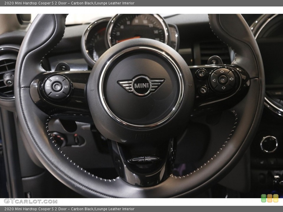 Carbon Black/Lounge Leather 2020 Mini Hardtop Interiors