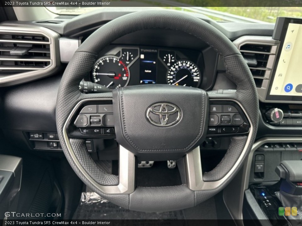 Boulder Interior Steering Wheel for the 2023 Toyota Tundra SR5 CrewMax 4x4 #146033770