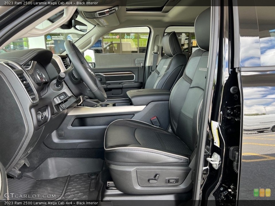 Black Interior Photo for the 2023 Ram 2500 Laramie Mega Cab 4x4 #146034490
