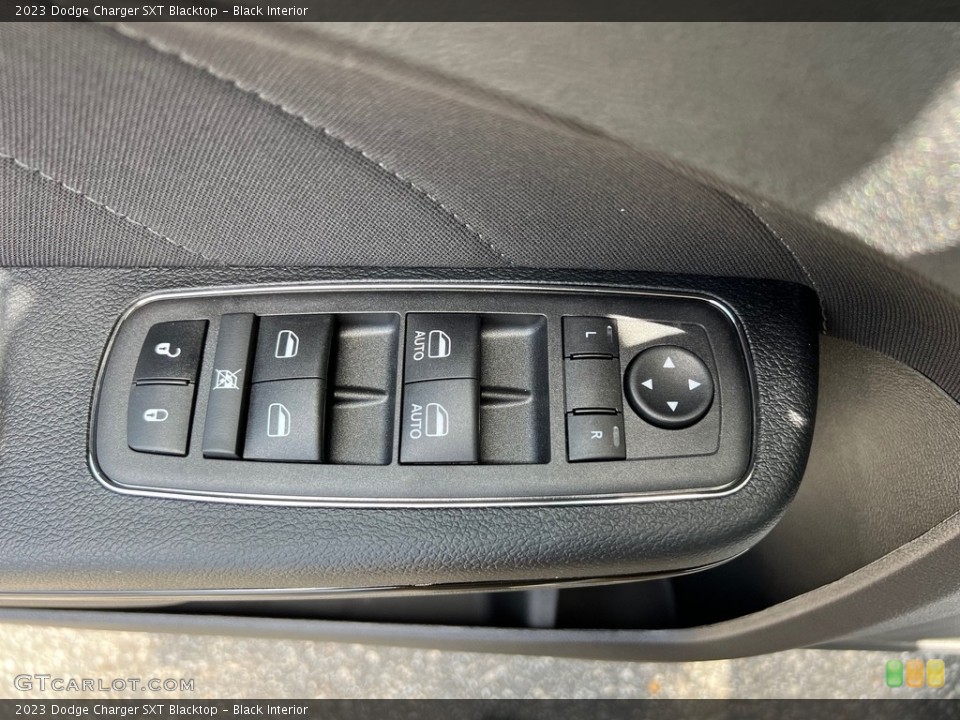 Black Interior Door Panel for the 2023 Dodge Charger SXT Blacktop #146034499