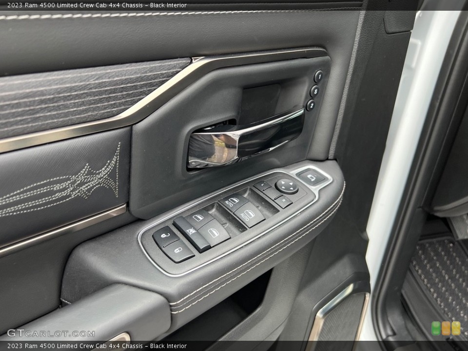 Black Interior Door Panel for the 2023 Ram 4500 Limited Crew Cab 4x4 Chassis #146034919