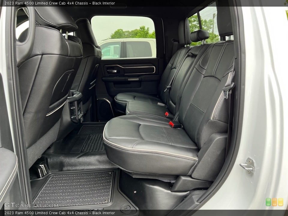 Black Interior Rear Seat for the 2023 Ram 4500 Limited Crew Cab 4x4 Chassis #146034949