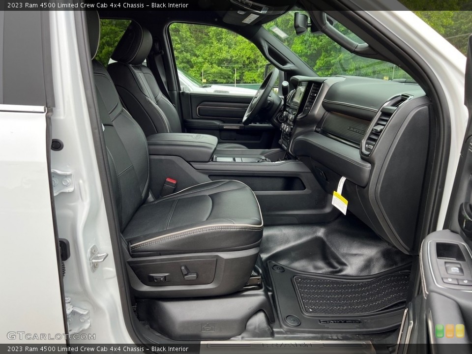 Black 2023 Ram 4500 Interiors