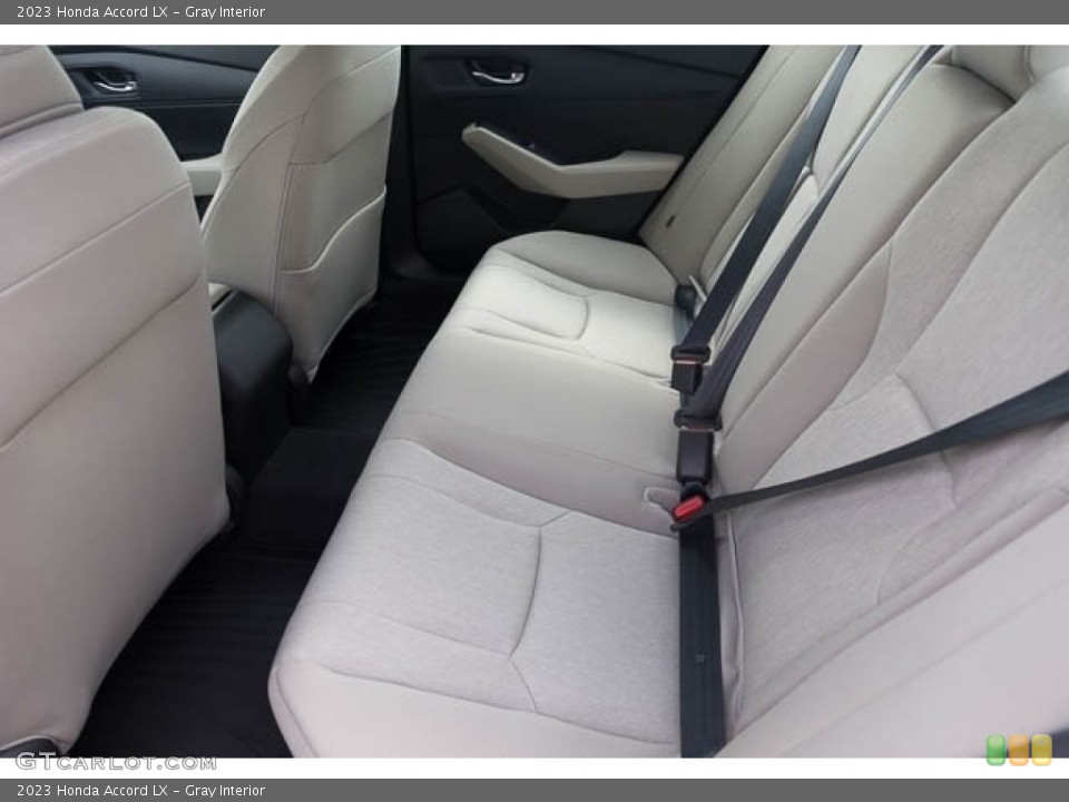 Gray Interior Rear Seat for the 2023 Honda Accord LX #146035276
