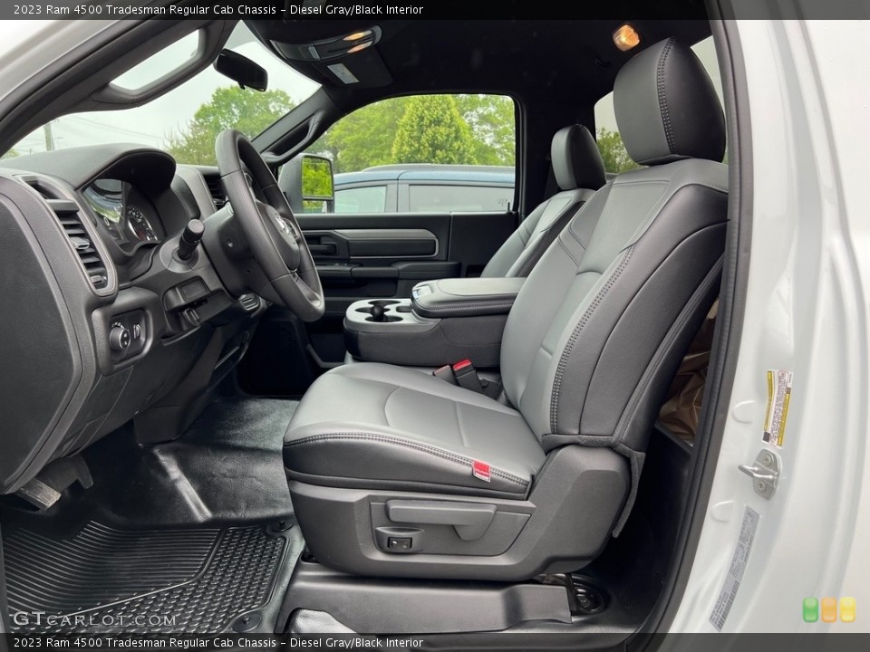 Diesel Gray/Black Interior Photo for the 2023 Ram 4500 Tradesman Regular Cab Chassis #146035362