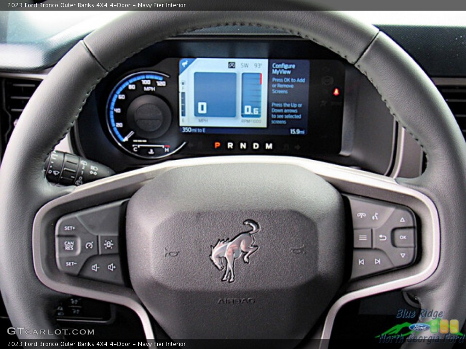 Navy Pier Interior Steering Wheel for the 2023 Ford Bronco Outer Banks 4X4 4-Door #146037070