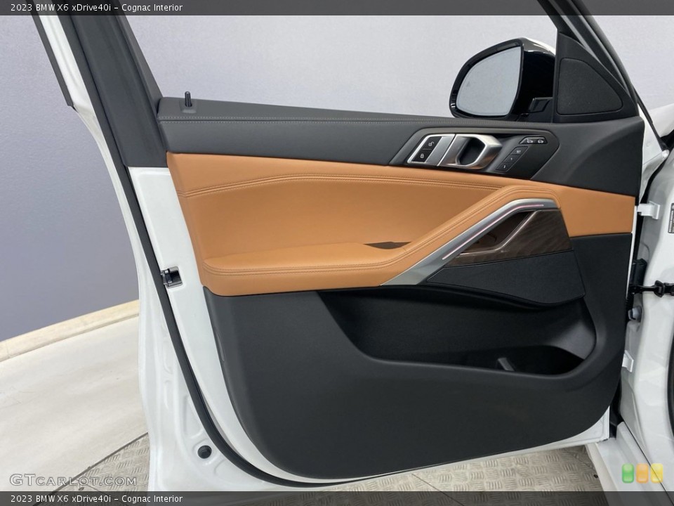 Cognac Interior Door Panel for the 2023 BMW X6 xDrive40i #146038556