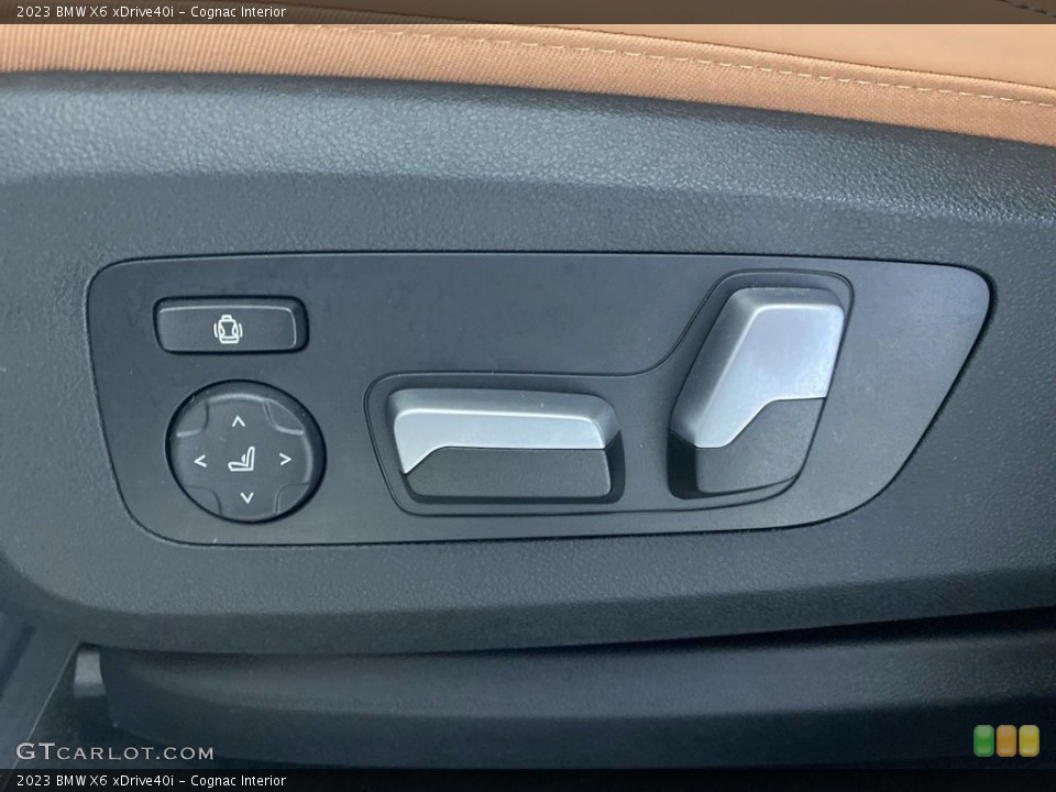 Cognac Interior Controls for the 2023 BMW X6 xDrive40i #146038610