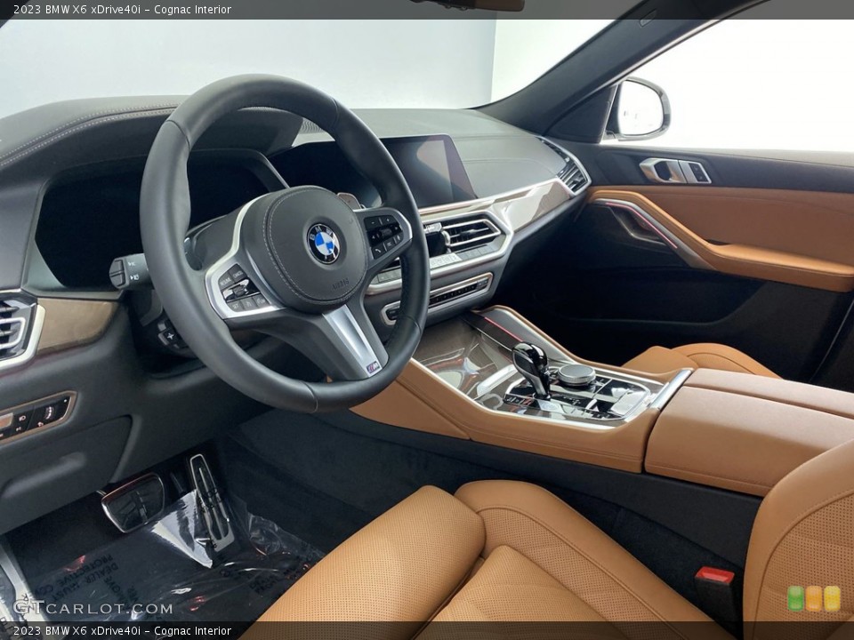 Cognac Interior Photo for the 2023 BMW X6 xDrive40i #146038631