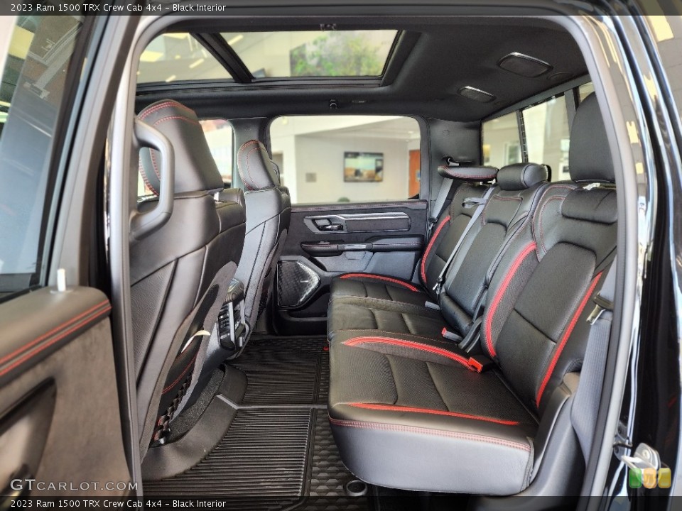 Black Interior Rear Seat for the 2023 Ram 1500 TRX Crew Cab 4x4 #146039180