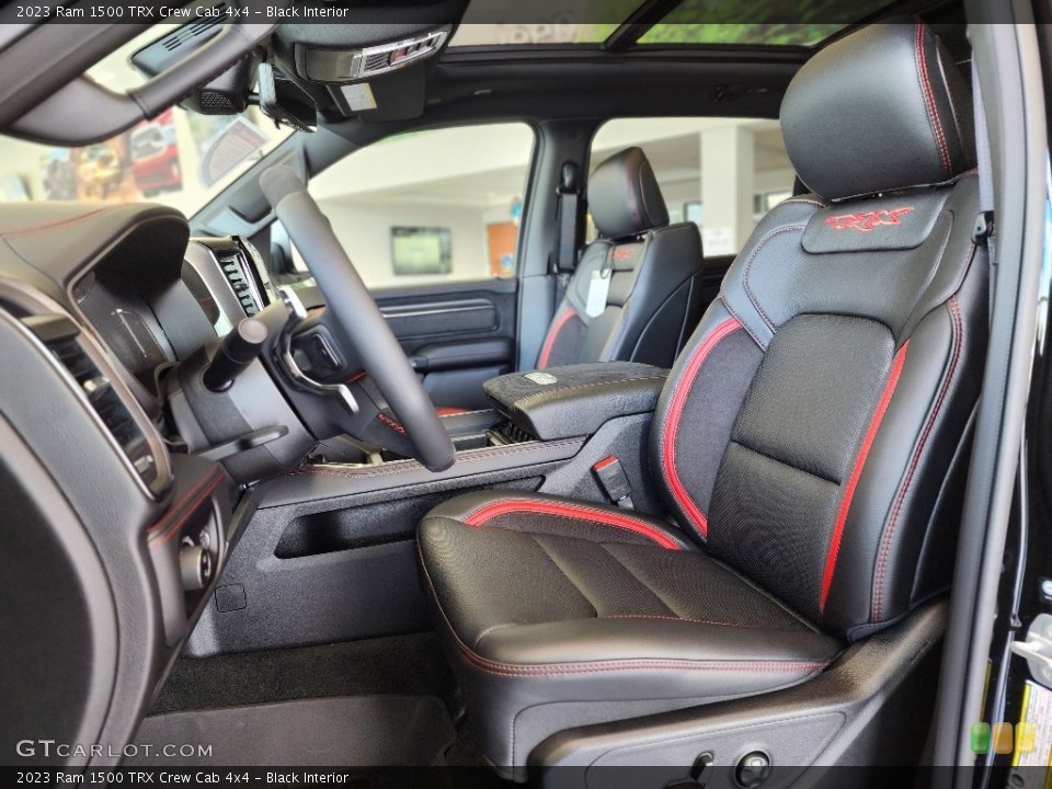 Black Interior Front Seat for the 2023 Ram 1500 TRX Crew Cab 4x4 #146039351