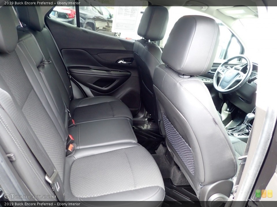 Ebony Interior Rear Seat for the 2019 Buick Encore Preferred #146039999