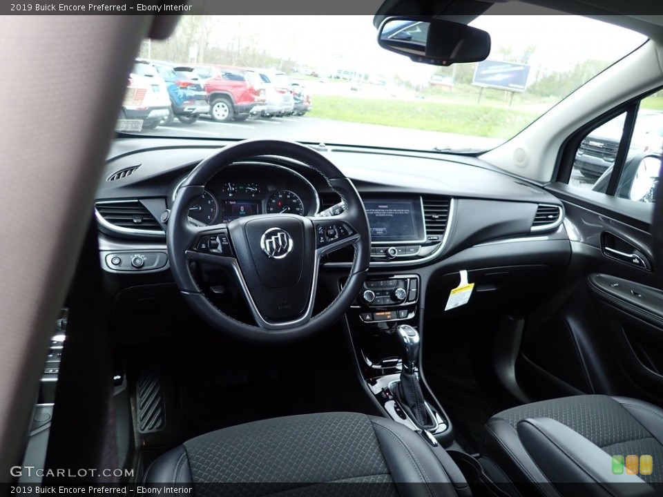 Ebony Interior Dashboard for the 2019 Buick Encore Preferred #146040088