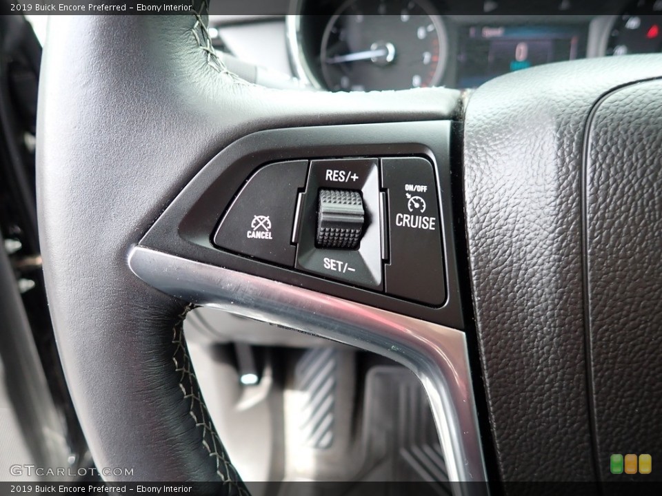 Ebony Interior Steering Wheel for the 2019 Buick Encore Preferred #146040329