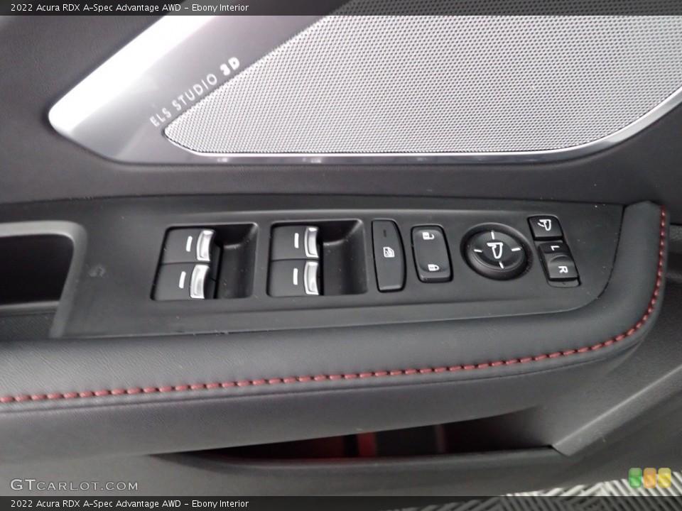 Ebony Interior Door Panel for the 2022 Acura RDX A-Spec Advantage AWD #146040734