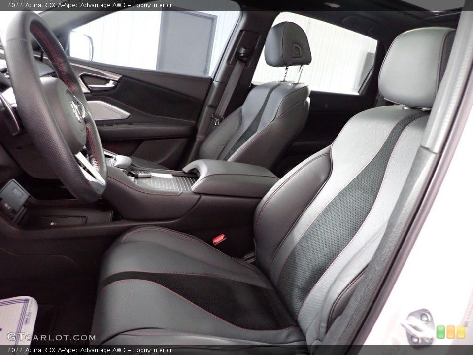 Ebony Interior Photo for the 2022 Acura RDX A-Spec Advantage AWD #146040773